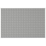vidaXL Pătură grea, gri, 122x183 cm, 5 kg, material textil vidaXL Pătură grea, gri, 122x183 cm, 5 kg, material textil