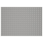 vidaXL Pătură grea, gri, 135x200 cm, 10 kg, material textil