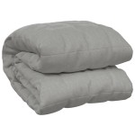 vidaXL Pătură anti-stres, gri, 200x220 cm, 13 kg, material textil vidaXL Pătură anti-stres, gri, 200x220 cm, 13 kg, material textil
