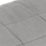 vidaXL Pătură anti-stres, gri, 200x220 cm, 13 kg, material textil vidaXL Pătură anti-stres, gri, 200x220 cm, 13 kg, material textil