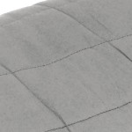 vidaXL Pătură anti-stres, gri, 200x230 cm, 13 kg, material textil vidaXL Pătură anti-stres, gri, 200x230 cm, 13 kg, material textil