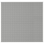 vidaXL Pătură anti-stres, gri, 220x230 cm, 11 kg, material textil vidaXL Pătură anti-stres, gri, 220x230 cm, 11 kg, material textil