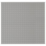 vidaXL Pătură cu greutăți, gri, 220x230 cm, 15 kg, material textil vidaXL Pătură cu greutăți, gri, 220x230 cm, 15 kg, material textil