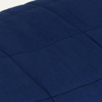 vidaXL Pătură anti-stres, albastru, 137x200 cm, 6 kg, material textil vidaXL Pătură anti-stres, albastru, 137x200 cm, 6 kg, material textil