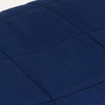 vidaXL Pătură anti-stres, albastru, 140x200 cm, 6 kg, material textil vidaXL Pătură anti-stres, albastru, 140x200 cm, 6 kg, material textil