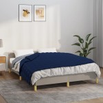 vidaXL Pătură anti-stres, albastru, 135x200 cm, 10 kg, textil vidaXL Pătură anti-stres, albastru, 135x200 cm, 10 kg, textil