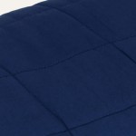 vidaXL Pătură anti-stres, albastru, 137x200 cm, 10 kg, textil vidaXL Pătură anti-stres, albastru, 137x200 cm, 10 kg, textil