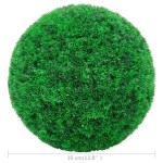 vidaXL Bile de arbuști cimișir artificiali, 2 buc., 35 cm vidaXL Bile de arbuști cimișir artificiali, 2 buc., 35 cm