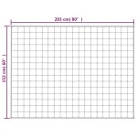 vidaXL Pătură grea, albastru, 152x203 cm, 7 kg, material textil vidaXL Pătură grea, albastru, 152x203 cm, 7 kg, material textil