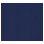 vidaXL Pătură grea, albastru, 200x220 cm, 13 kg, textil vidaXL Pătură grea, albastru, 200x220 cm, 13 kg, textil