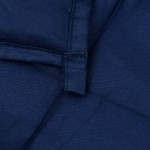 vidaXL Pătură grea, albastru, 220x240 cm, 11 kg, material textil vidaXL Pătură grea, albastru, 220x240 cm, 11 kg, material textil