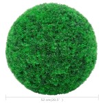 vidaXL Bile de arbuști cimișir artificiali, 2 buc., 52 cm vidaXL Bile de arbuști cimișir artificiali, 2 buc., 52 cm