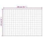 vidaXL Pătură grea, gri, 135x200 cm, 6 kg, material textil vidaXL Pătură grea, gri, 135x200 cm, 6 kg, material textil
