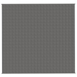 vidaXL Pătură anti-stres, gri, 220x230 cm, 11 kg, material textil vidaXL Pătură anti-stres, gri, 220x230 cm, 11 kg, material textil
