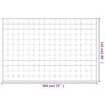 vidaXL Pătură anti-stres, albastru, 122x183 cm, 5 kg, material textil vidaXL Pătură anti-stres, albastru, 122x183 cm, 5 kg, material textil