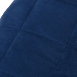 vidaXL Pătură anti-stres, albastru, 122x183 cm, 9 kg, material textil vidaXL Pătură anti-stres, albastru, 122x183 cm, 9 kg, material textil