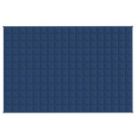 vidaXL Pătură anti-stres, albastru, 135x200 cm, 10 kg, textil vidaXL Pătură anti-stres, albastru, 135x200 cm, 10 kg, textil