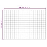 vidaXL Pătură anti-stres, albastru, 135x200 cm, 10 kg, textil vidaXL Pătură anti-stres, albastru, 135x200 cm, 10 kg, textil