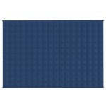 vidaXL Pătură anti-stres, albastru, 137x200 cm, 10 kg, textil vidaXL Pătură anti-stres, albastru, 137x200 cm, 10 kg, textil