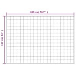 vidaXL Pătură anti-stres, albastru, 137x200 cm, 10 kg, textil vidaXL Pătură anti-stres, albastru, 137x200 cm, 10 kg, textil
