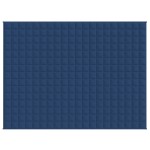 vidaXL Pătură grea, albastru, 152x203 cm, 11 kg, textil vidaXL Pătură grea, albastru, 152x203 cm, 11 kg, textil