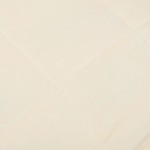 vidaXL Pătură grea, crem deschis, 135x200 cm, 10 kg, material textil vidaXL Pătură grea, crem deschis, 135x200 cm, 10 kg, material textil
