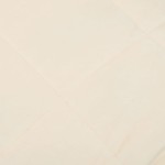 vidaXL Pătură grea, crem deschis, 152x203 cm, 7 kg, material textil vidaXL Pătură grea, crem deschis, 152x203 cm, 7 kg, material textil