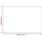 vidaXL Pătură grea cu husă, gri, 135x200 cm, 6 kg, material textil vidaXL Pătură grea cu husă, gri, 135x200 cm, 6 kg, material textil