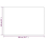 vidaXL Pătură grea cu husă, gri, 140x200 cm, 10 kg, material textil vidaXL Pătură grea cu husă, gri, 140x200 cm, 10 kg, material textil