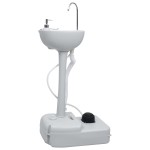vidaXL Set portabil cu lavoar și rezervor de apă pentru camping vidaXL Set portabil cu lavoar și rezervor de apă pentru camping