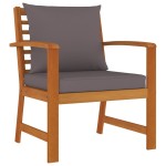 vidaXL Set mobilier de grădină cu perne, 9 piese, lemn masiv de acacia vidaXL Set mobilier de grădină cu perne, 9 piese, lemn masiv de acacia