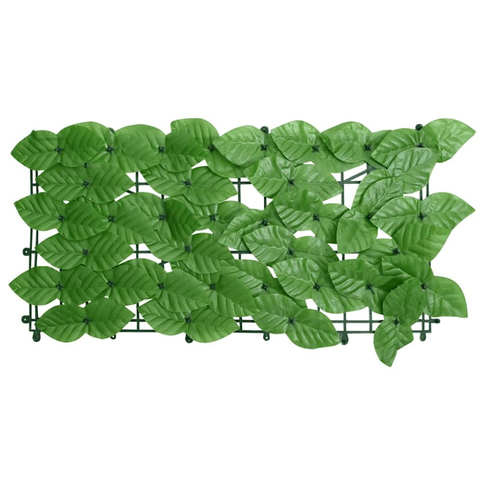 vidaXL Paravan de balcon, frunze verzi, 500x150 cm