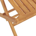 vidaXL Scaune de grădină pliante, 6 buc., 47x47x89 cm, lemn masiv tec vidaXL Scaune de grădină pliante, 6 buc., 47x47x89 cm, lemn masiv tec