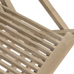 vidaXL Scaune de grădină pliante 8 buc. gri 56x61x89 cm lemn masiv tec