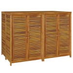 vidaXL Ladă depozitare de grădină, 140x87x104 cm, lemn masiv acacia vidaXL Ladă depozitare de grădină, 140x87x104 cm, lemn masiv acacia
