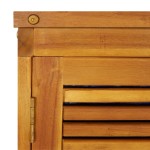 vidaXL Ladă depozitare de grădină, 140x87x104 cm, lemn masiv acacia vidaXL Ladă depozitare de grădină, 140x87x104 cm, lemn masiv acacia