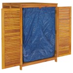 vidaXL Ladă depozitare de grădină, 210x87x104 cm, lemn masiv acacia vidaXL Ladă depozitare de grădină, 210x87x104 cm, lemn masiv acacia