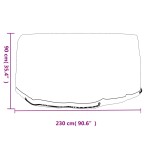 vidaXL Huse mobilier de grădină, 2 buc., 10 ocheți, rotund, Ø230x90 cm vidaXL Huse mobilier de grădină, 2 buc., 10 ocheți, rotund, Ø230x90 cm