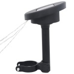 vidaXL Instalație de lumini cu LED pentru foișor, cu panou solar vidaXL Instalație de lumini cu LED pentru foișor, cu panou solar