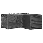 vidaXL Huse mobilier de grădină în formă de L 12 ocheți, 185x185x90 cm vidaXL Huse mobilier de grădină în formă de L 12 ocheți, 185x185x90 cm