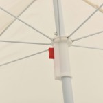 vidaXL Umbrelă de soare de grădină, stâlp din oțel, nisipiu, 180 cm vidaXL Umbrelă de soare de grădină, stâlp din oțel, nisipiu, 180 cm