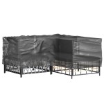 vidaXL Huse mobilier grădină formă L, 2 buc, 16 ocheți, 215x215x70 cm vidaXL Huse mobilier grădină formă L, 2 buc, 16 ocheți, 215x215x70 cm