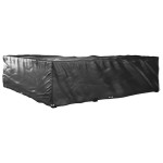 vidaXL Huse mobilier grădină formă L, 2 buc., 16 ocheți, 285x285x70 cm vidaXL Huse mobilier grădină formă L, 2 buc., 16 ocheți, 285x285x70 cm