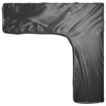 vidaXL Husă mobilier de grădină formă în L, 20 ocheți, 300x300x90 cm