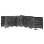 vidaXL Huse mobilier grădină formă L, 2 buc., 18 ocheți, 220x285x80 cm vidaXL Huse mobilier grădină formă L, 2 buc., 18 ocheți, 220x285x80 cm