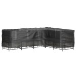 vidaXL Huse mobilier grădină formă L, 2 buc., 18 ocheți, 285x220x80 cm vidaXL Huse mobilier grădină formă L, 2 buc., 18 ocheți, 285x220x80 cm