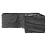 vidaXL Huse mobilier grădină formă L, 2 buc., 16 ocheți, 210x260x80 cm vidaXL Huse mobilier grădină formă L, 2 buc., 16 ocheți, 210x260x80 cm