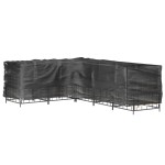vidaXL Huse mobilier grădină formă L, 2 buc., 16 ocheți, 210x260x80 cm vidaXL Huse mobilier grădină formă L, 2 buc., 16 ocheți, 210x260x80 cm