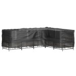 vidaXL Huse mobilier grădină formă L, 2 buc., 16 ocheți, 260x210x80 cm vidaXL Huse mobilier grădină formă L, 2 buc., 16 ocheți, 260x210x80 cm