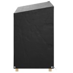vidaXL Huse balansoar 2 buc, 8 ocheți 125x90x135/165 cm, polietilenă vidaXL Huse balansoar 2 buc, 8 ocheți 125x90x135/165 cm, polietilenă